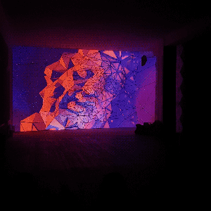 Laokoon projection installation @intervalsfest2017